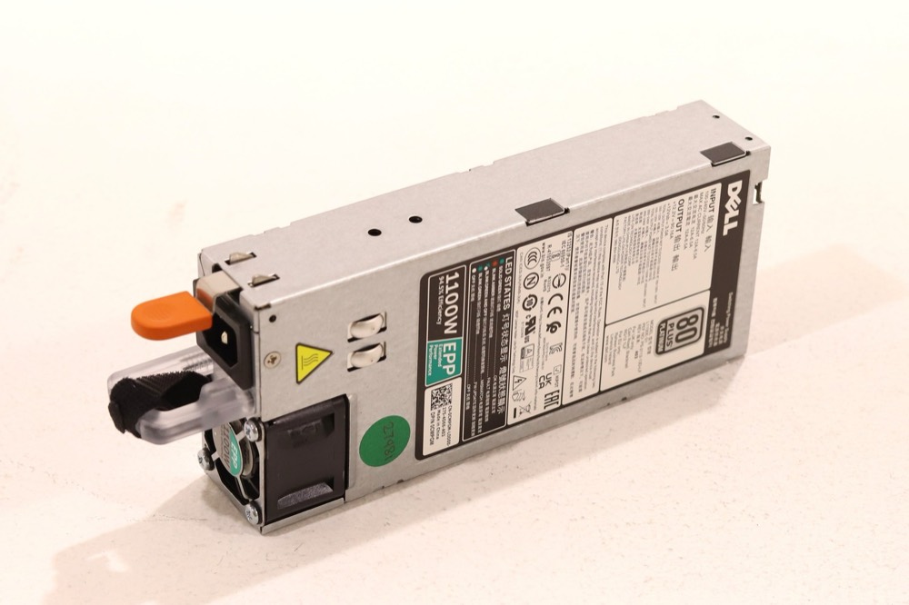 Блок питания Dell L1100E-S1 1100W Power Supply for Dell PowerEdge R/T Series Dell P/N: 0CMPGM — фото 1