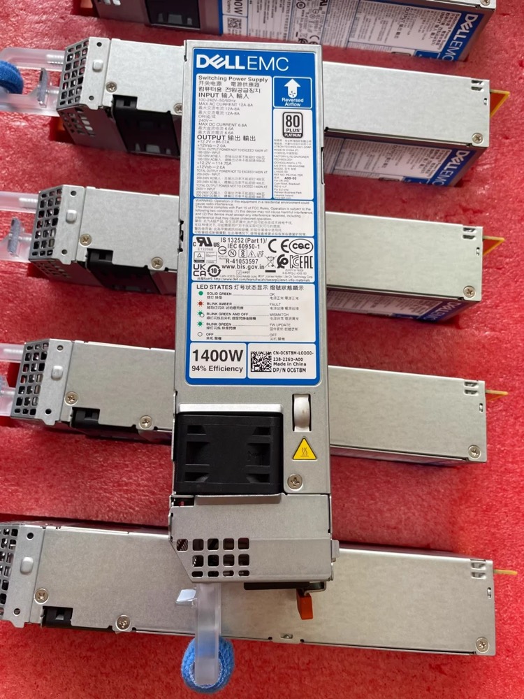 Блок питания Dell EMC 1400W AC Power Supply для PowerEdge XR11 XR12 L1400E-S0 — фото 1