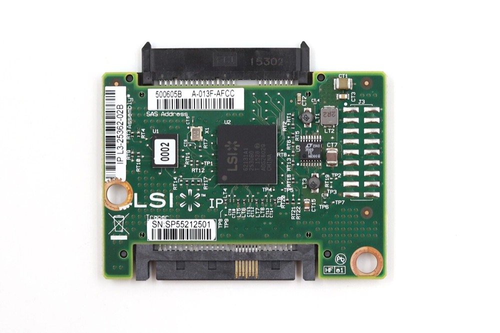 Плата LSI SATA to SAS Interposer Card P/N: L3-25362-02B Tested Working — фото 1