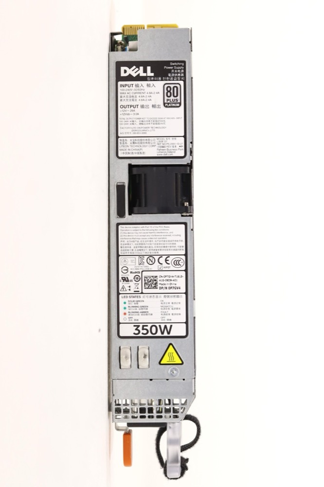 Блок питания Dell 350 Вт L350E-S1 для PowerEdge R320/R420 (0P7GV4) — фото 2