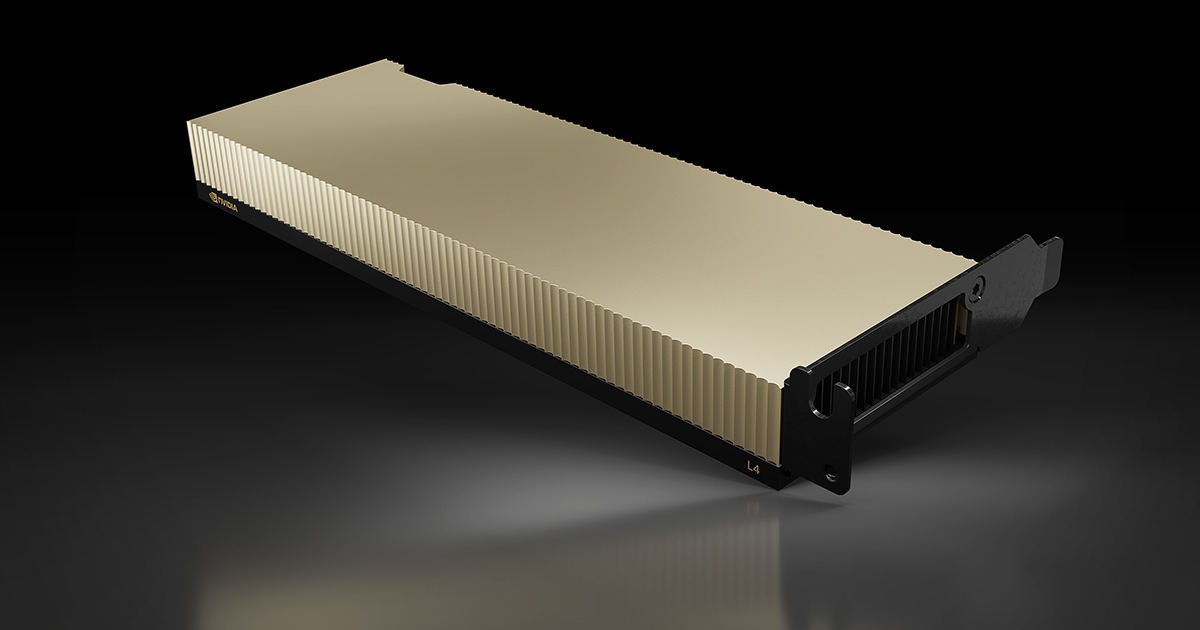 Ускоритель NVIDIA L4 24 ГБ (Ada Lovelace) для инференса и видео — фото 1