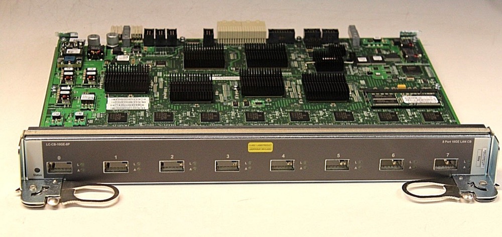 Компонент FXTYG LC-CB-10GE-8P 754-00126-00 Dell Force 10 ADC300/C150 8 port 10Gigabit Eth — фото 1