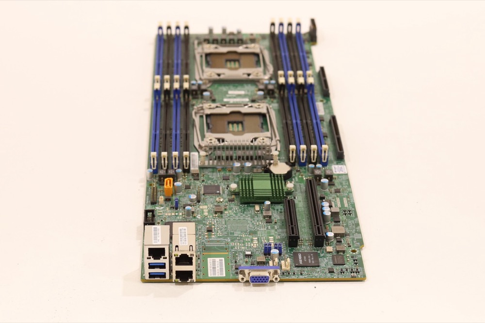 Материнская плата SuperMicro Dual LGA2011-3 DDR4 Server Motherboard P/N: X10DRT-P-G5-NI22 Tested — фото 2