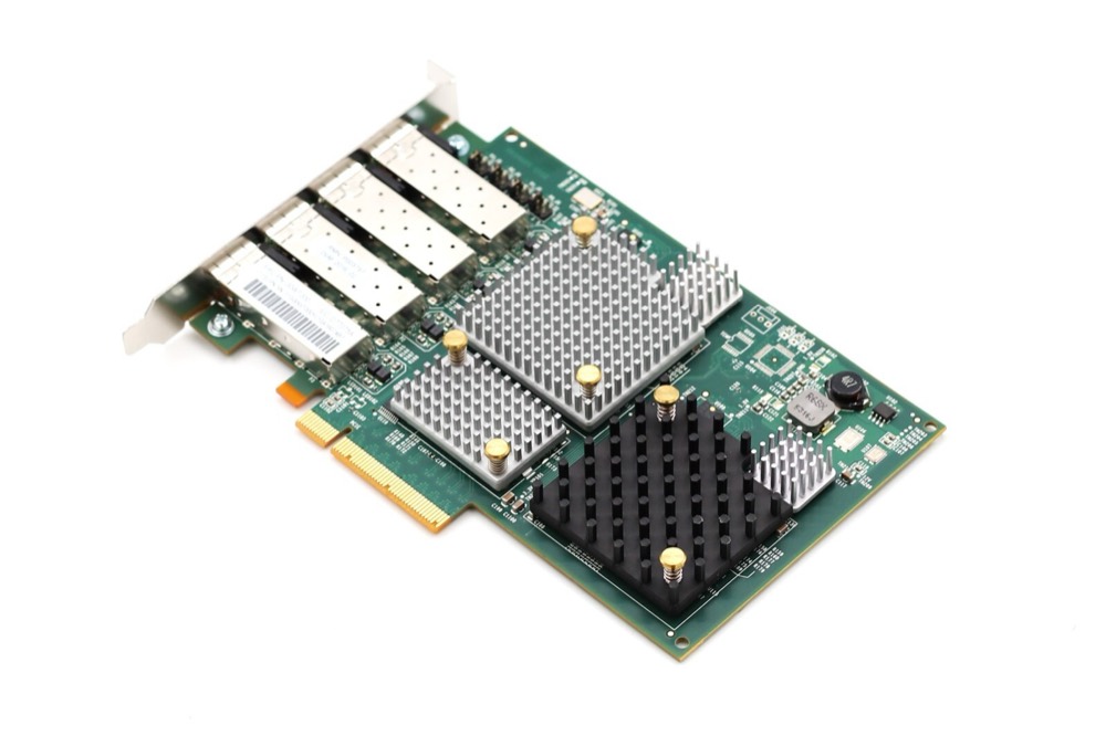 Адаптер IBM LPE12004 Quad-Port 8GB PCIe x4 FC Network Adapter FRU P/N: 00WT000 Tested — фото 1