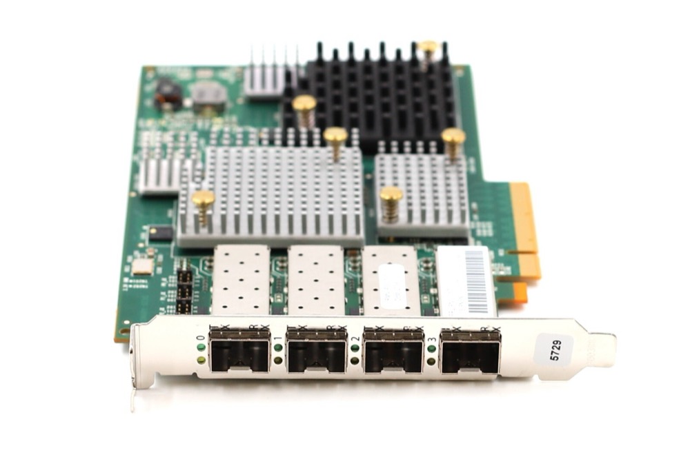 Адаптер IBM LPE12004 Quad-Port 8GB PCIe x4 FC Network Adapter FRU P/N: 00WT000 Tested — фото 3