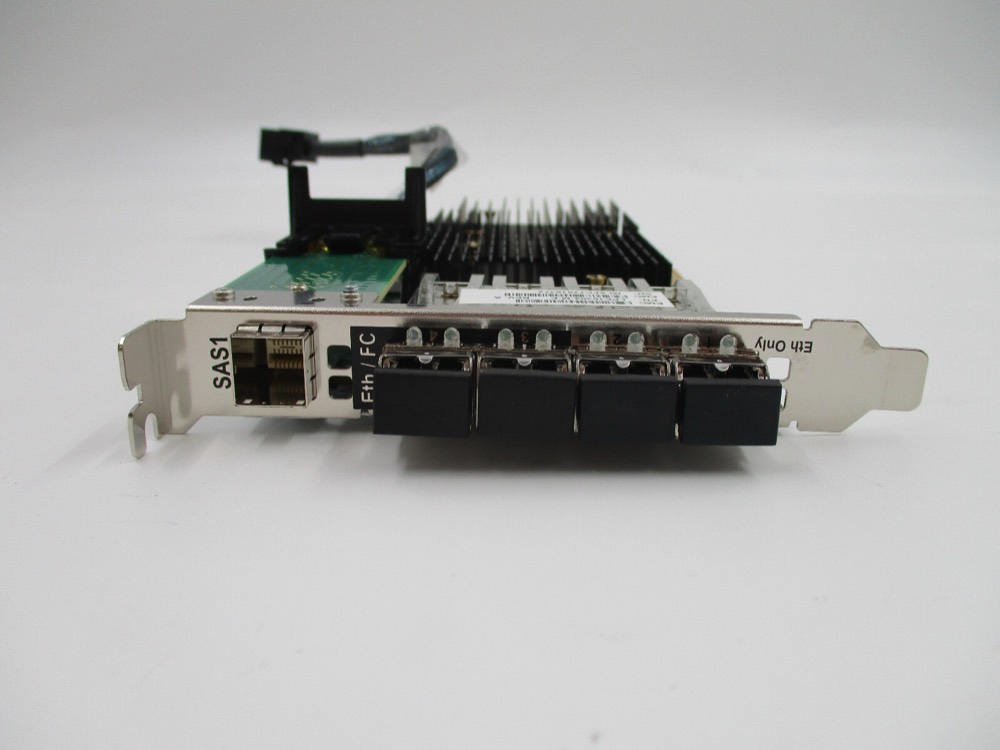 Трансивер Emulex Quad Port Fiber Channel Card with 4 x SFP Modules EMC PN: LPE16304-M-E — фото 2
