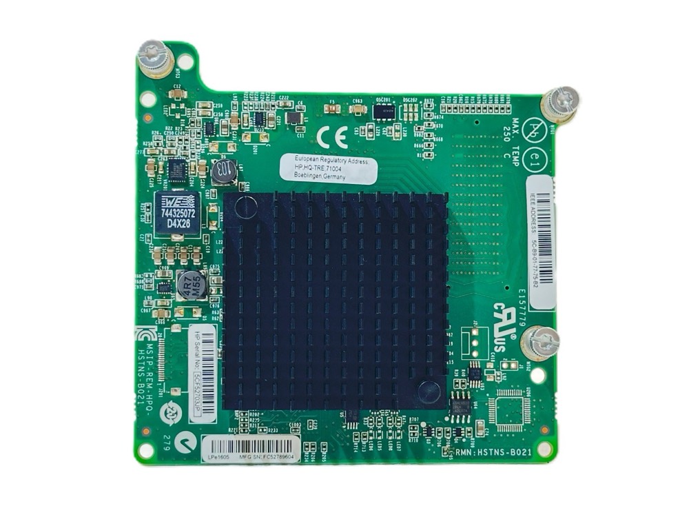 Адаптер HP LPe1605 16GbE Fibre Channel Mezzanine Host Bus Adapter P/N: 718577-001 Tested — фото 2
