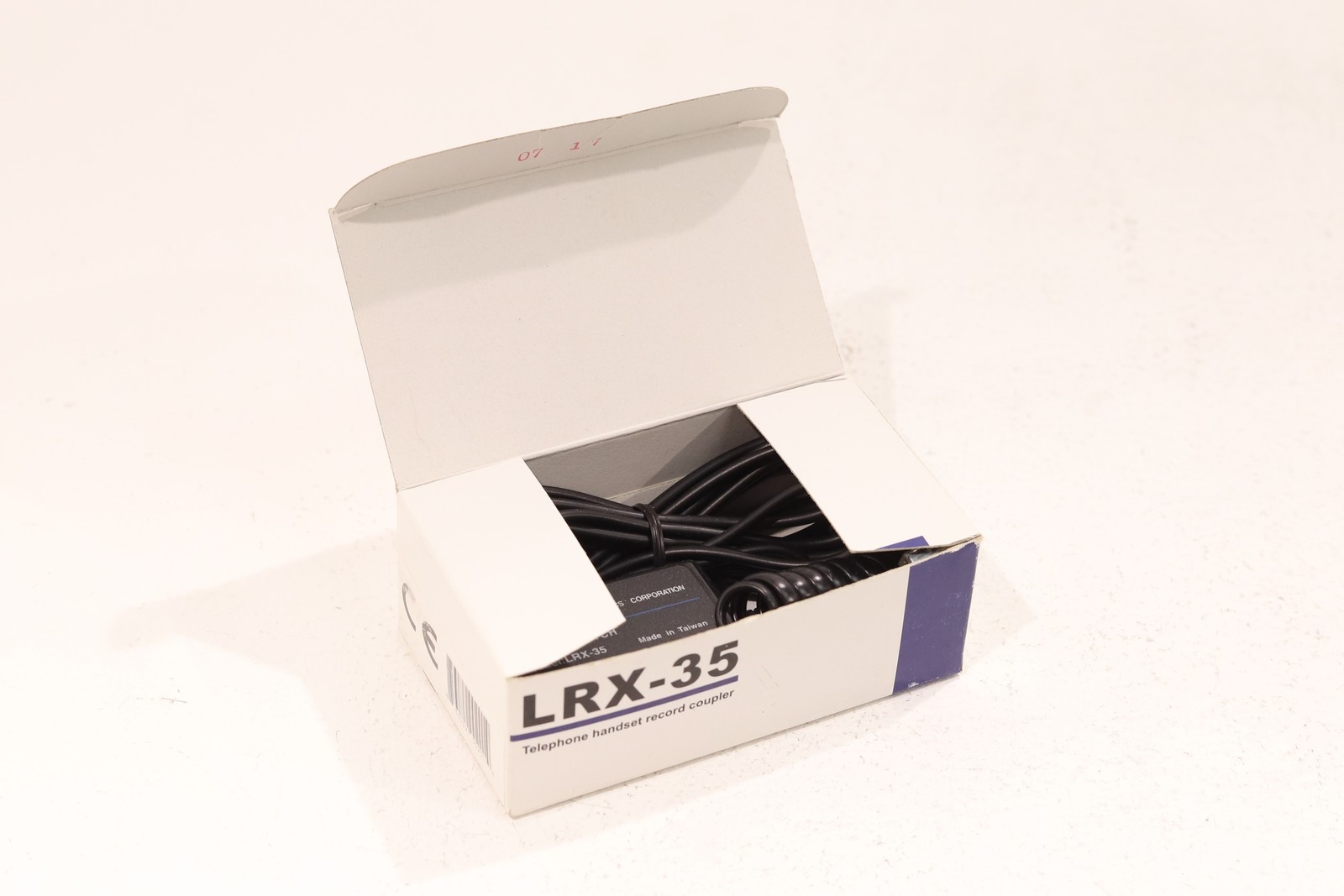 Адаптер VEC Electronics LRX-35 Telephone Handset Audio Logger Recording Adapter Open Box — фото 1