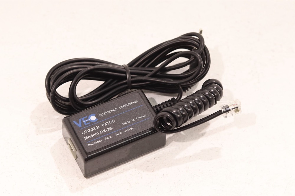 Адаптер VEC Electronics LRX-35 Telephone Handset Audio Logger Recording Adapter Open Box — фото 2