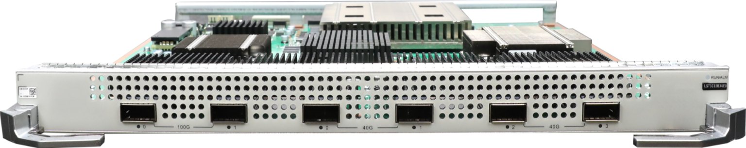 Интерфейсная плата Huawei LST3C02BX6E0 (2×100GE QSFP28, 4×40GE QSFP+) — фото 1