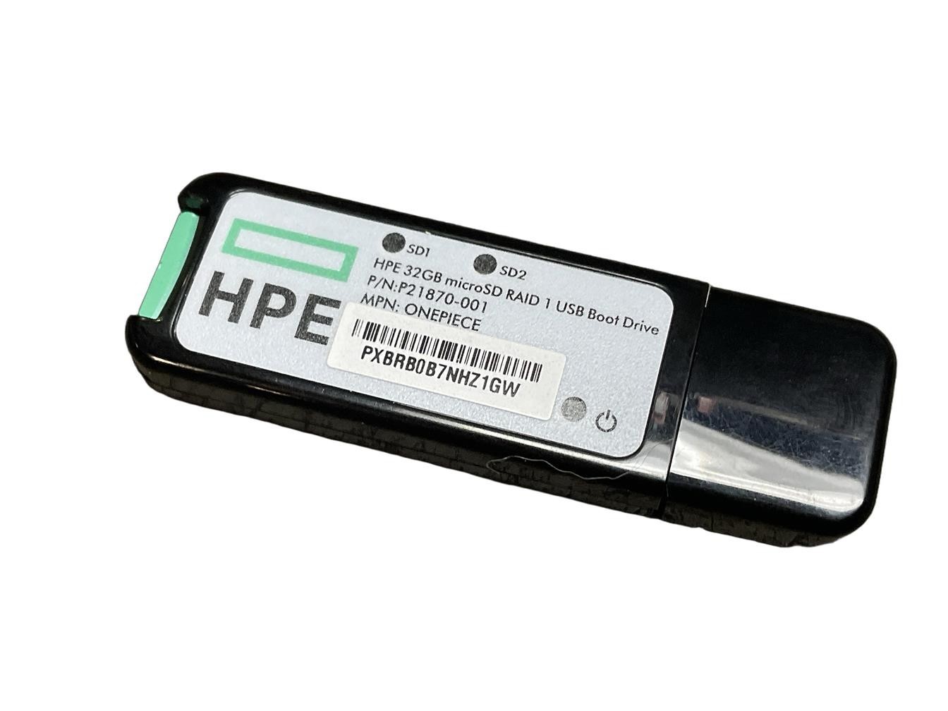 Накопитель P23103-001 HPE 32GB Micro SD Raid 1 USB Boot Drive P21870-001 — фото 1