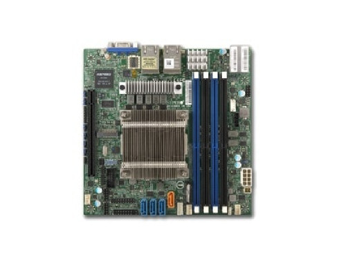 Материнская плата SuperMicro M11SDV-4CT-LN4F Mini-ITX Motherboard with EPYC™ 3101 SoC Processor — фото 1