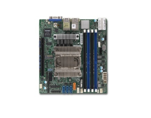Материнская плата SuperMicro M11SDV-8CT-LN4F Mini-ITX Motherboard with EPYC™ 3201 SoC Processor — фото 1