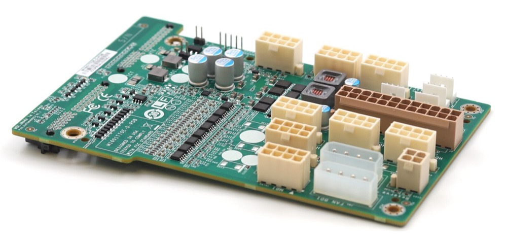 Бэкплейн MiTAC M1601 R525 G3 Power Backplane Board P/N: M1601T70E-D-PDB Tested Working — фото 1