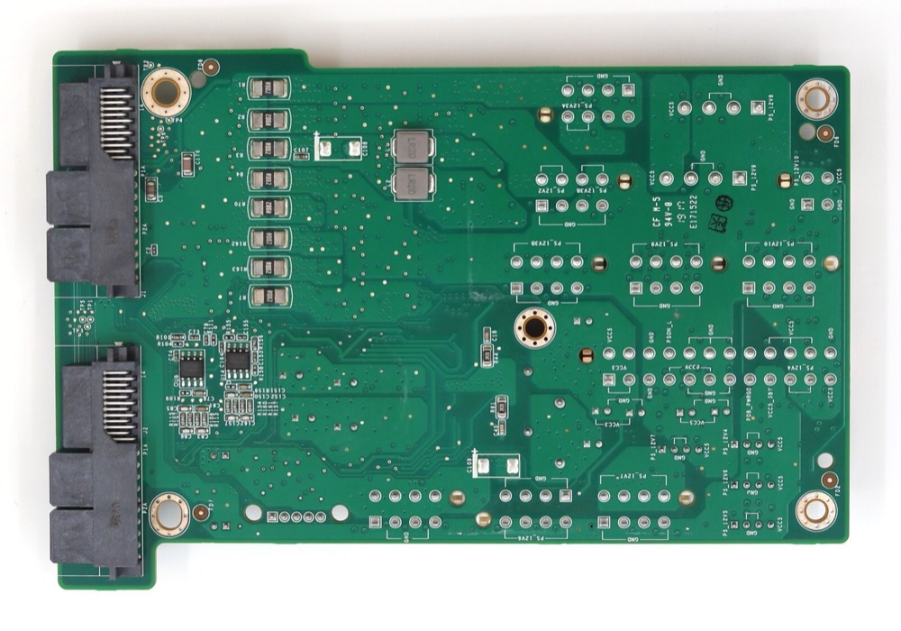 Бэкплейн MiTAC M1601 R525 G3 Power Backplane Board P/N: M1601T70E-D-PDB Tested Working — фото 2