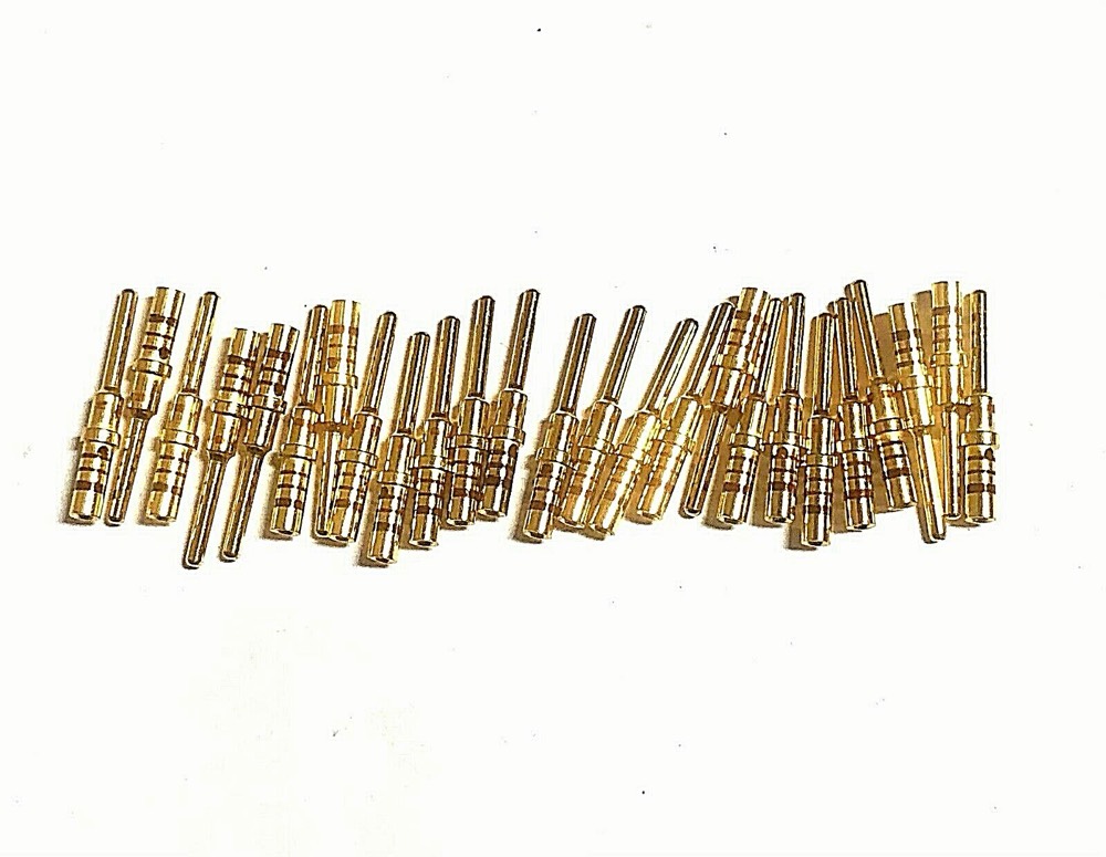 Компонент M39029/4-111, 0641-2-1631L New DEUTSCH CONTACT PIN 16-20AWG CRIMP GOLD 25-pcs — фото 1