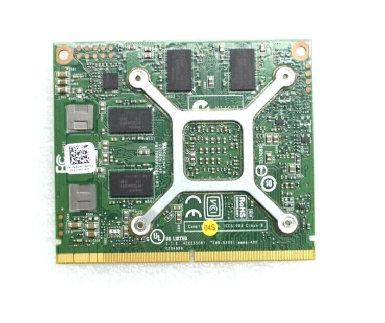 Графический ускоритель KKVMC Video Graphics Card V2 Dell Precision M4700 Nvidia Quadro K1000M 2GB — фото 1