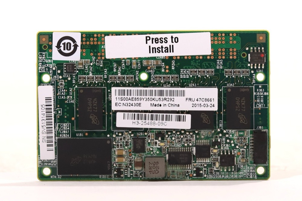 Модуль памяти IBM ServeRAID M5200 1GB Flash Cache Memory FRU P/N: 47C8661 Tested Working — фото 1