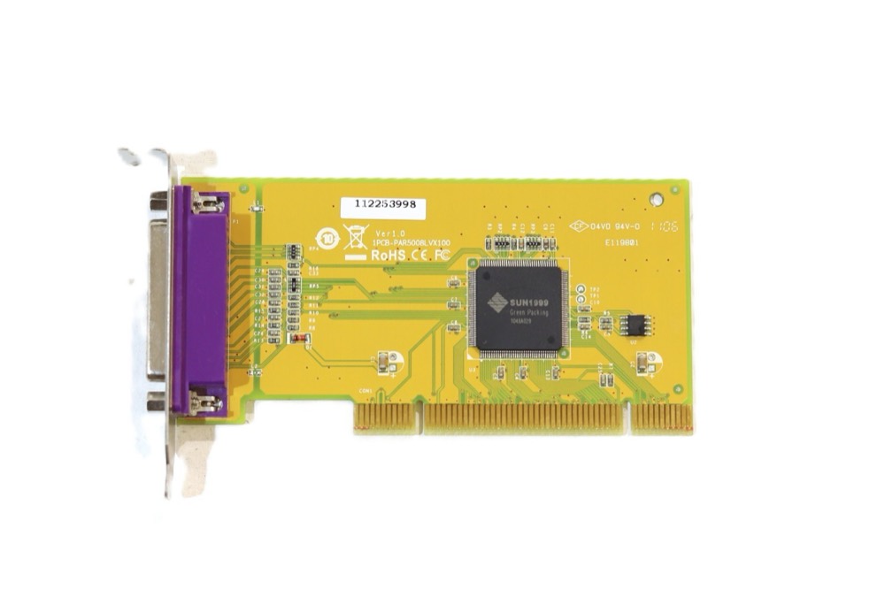 Плата Lenovo ThinkCentre M58p PCI Low-Profile Parallel Card FRU P/N: 46R1519 Tested — фото 3