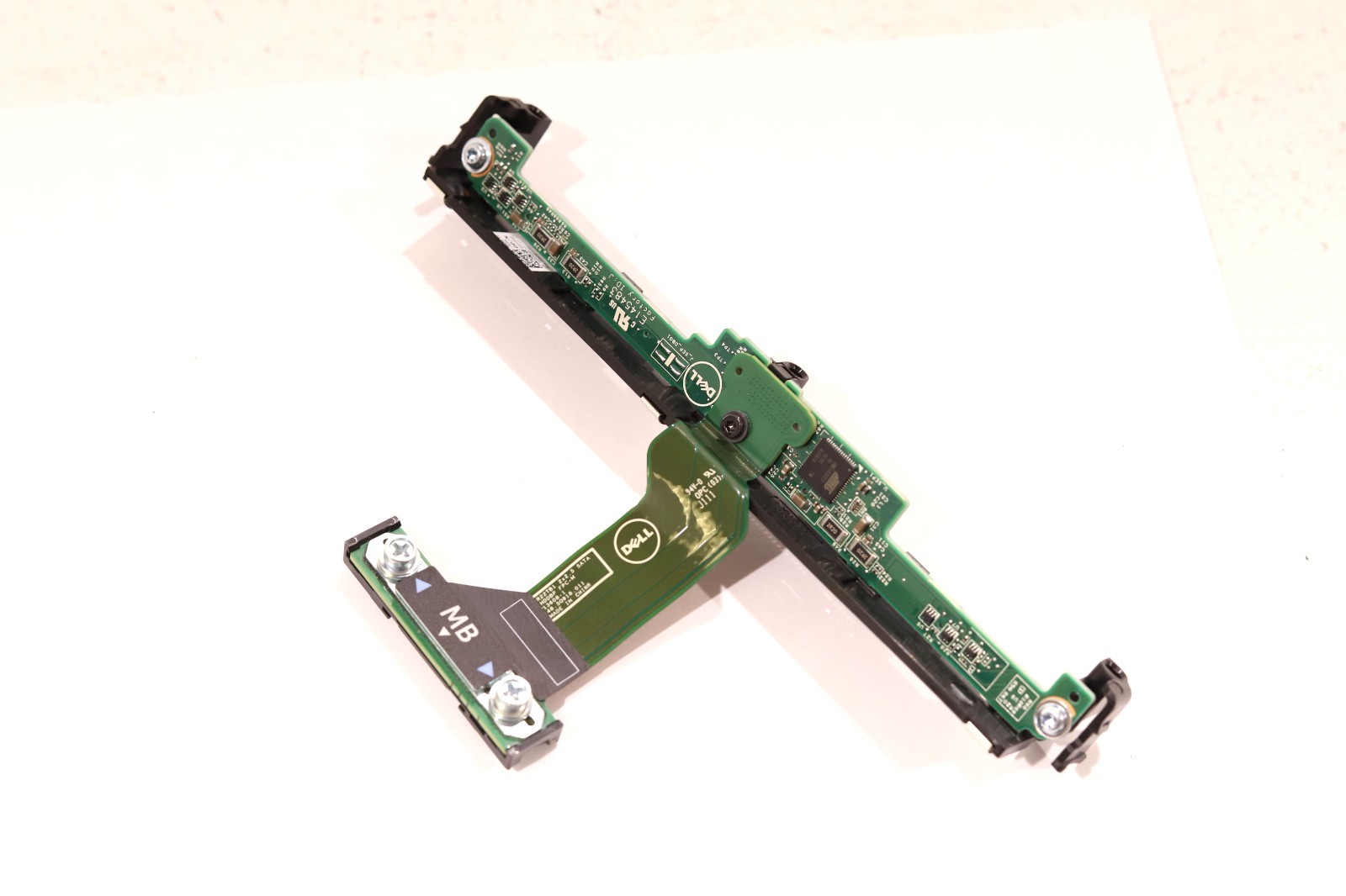 Бэкплейн Dell PowerEdge M630 2x 2.5" SATA Hard Drive Backplane Dell P/N: 0HY5VP Tested — фото 2