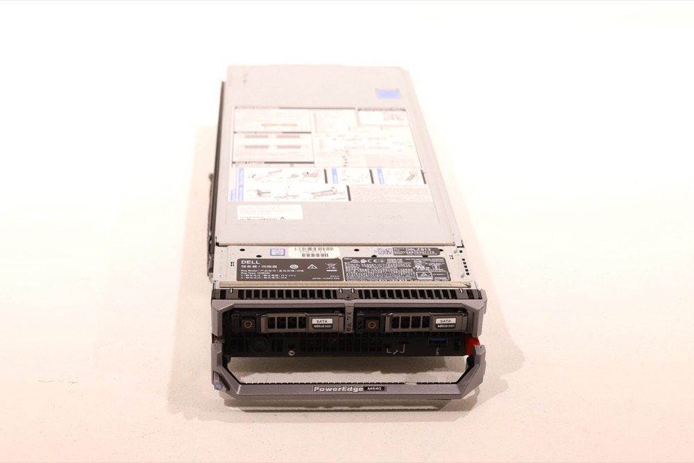 Сервер Dell PowerEdge M640 Blade Barebone Server Dell P/N: HHB006 Tested Working — фото 1