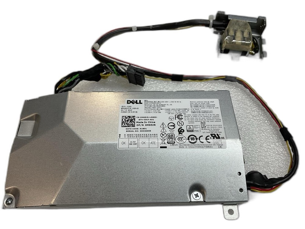 Блок питания M65JR NEW GENUINE Dell Optiplex 7460 7760 AIO 240 Watt Power Supply — фото 1