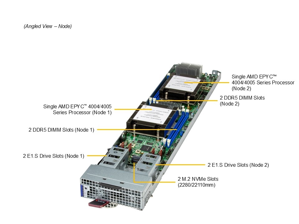 Сервер Supermicro MBA-315R-1DE12 — фото 2