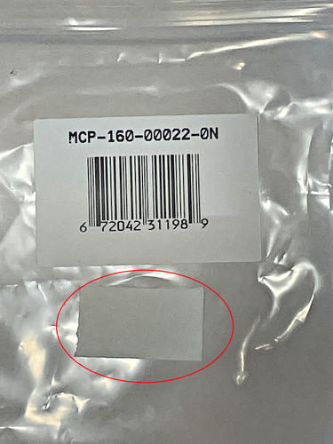 Комплектующая Supermicro MCP-160-00022-0N Isolation Mylar for TPM Module AOM-TPM-9670H-S — фото 1