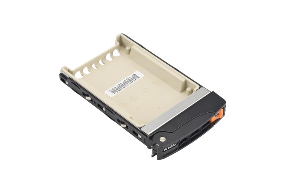 Салазки для диска Supermicro Black (Gen 3) Hot-Swap 2.5" NVMe Drive Tray (MCP-220-00121-0B) — фото 1