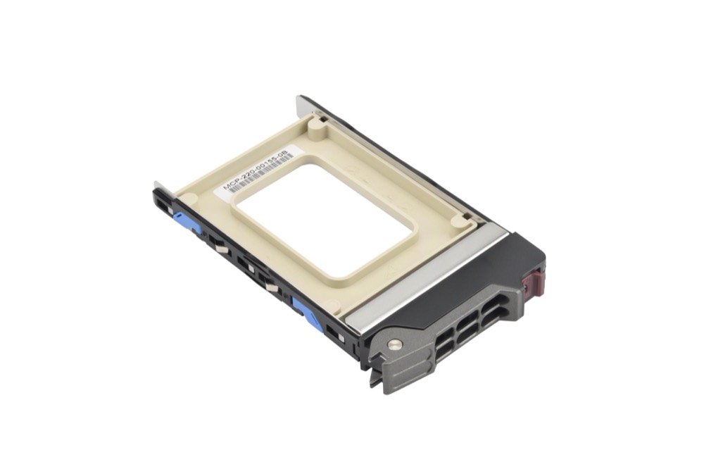 Салазки для диска Supermicro (Gen 3) New ID Tool-Less 2.5" HDD Tray (MCP-220-00155-0B) — фото 1