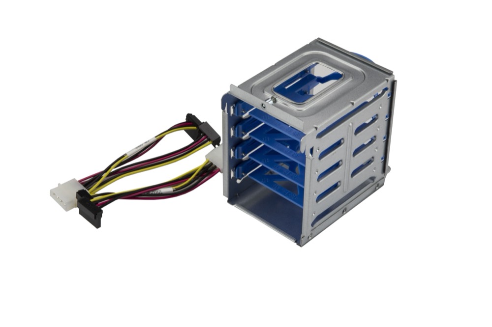 Аксессуар Supermicro HDD/SSD Cage Includes 4 Internal 2.5" HDD/SSD (MCP-220-73201-0N) — фото 1