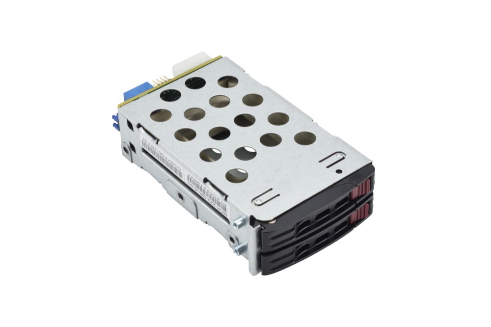 Салазки для диска Supermicro 2 x 2.5" Hot-Swappable Rear Drive Kit (MCP-220-82616-0N) — фото 1