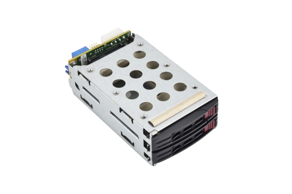 Салазки для диска Supermicro 2 x 2.5" Hot-Swappable Rear Drive Kit (MCP-220-83608-0N) — фото 1