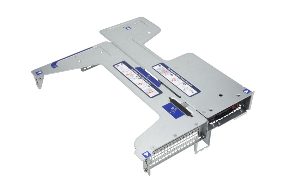 Салазки для диска Supermicro 2U Ultra 2 x 2.5" Rear Drive Kit Bracket (MCP-240-82922-0N-OEM) — фото 1