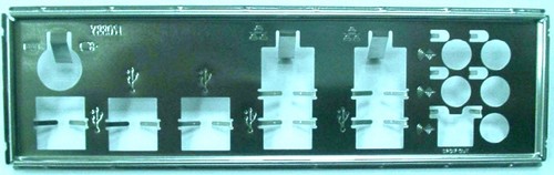 Комплектующая *NEW* Supermicro I/O Shield MCP-260-00046-0N for C7P67 — фото 1