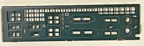 Комплектующая SuperMicro MCP-260-00128-0B 1U I/O Shield for X11SCZ on SC510 with EMI Gasket — фото 1