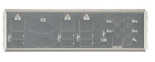 Комплектующая SuperMicro MCP-260-00148-0N I/O Shield for X12SPA-TF — фото 1