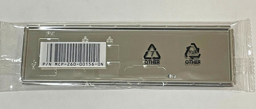 Комплектующая SuperMicro MCP-260-00156-0N 1U I/O Shield for X12DPL-NT6 with EMI Gasket — фото 1