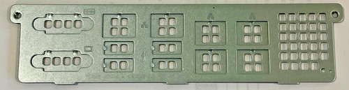 Комплектующая SuperMicro MCP-260-00165-0N 1U I/O Shield for X12STH-F with EMI Gasket — фото 1