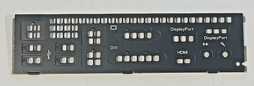 Комплектующая SuperMicro MCP-260-00179-0B 1U 510 I/O Shield for X13SAZ with EMI Gasket — фото 1