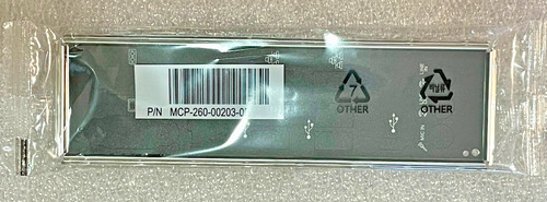 Комплектующая Supermicro MCP-260-00203-0B I/O Shield for X14SRA-T X14SRA-F — фото 1