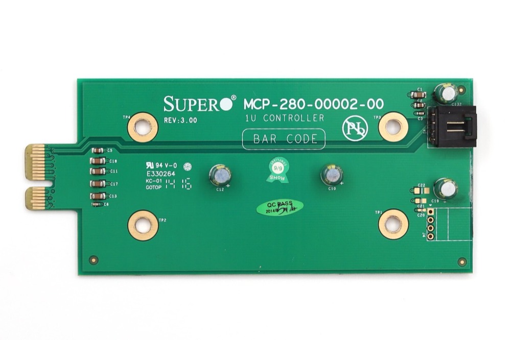 Плата SuperMicro 1U Server MCP-280-00002-00 Controller Board Tested Working — фото 2