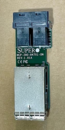 Плата расширения SuperMicro MCP-280-84701-0N SC847D JBOD Mini SAS HD Ext-to-Int adapter — фото 1