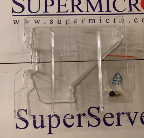 Видеокарта SuperMicro MCP-310-21909-0N Left side duel level Plastic air shroud for GPU1 — фото 1