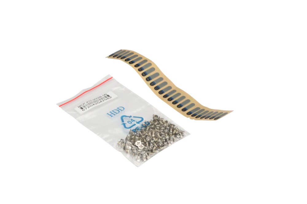 Салазки для диска Supermicro Screw Bag (100 Screws) and Labels (24 Labels) For 2.5" Hot Swap Hard Drive Tray (MCP-410-00006-0N) — фото 1