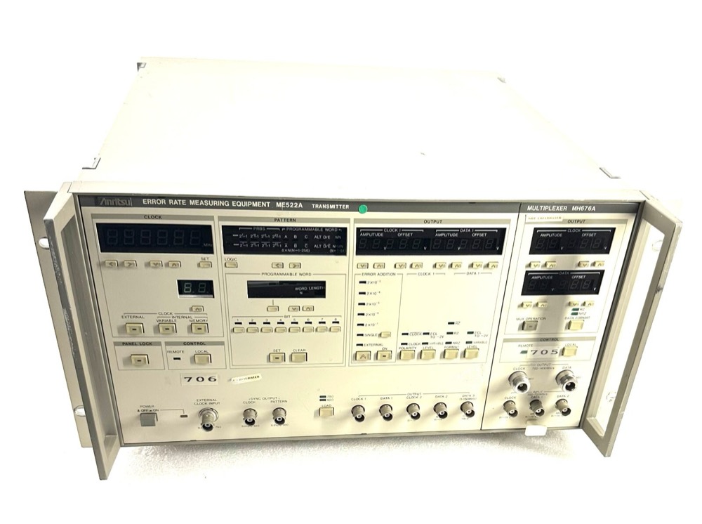 Компонент ME522A Anritsu ERROR RATE MEASURING EQUIPMENT TRANSMITTER (Powers On As-Is) — фото 1