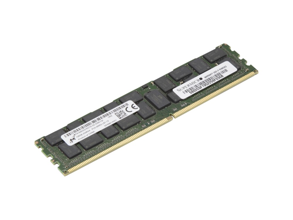 Оперативная память Supermicro (Micron) 128GB 288-Pin DDR4 2666 (PC4-21300) Server Memory (MEM-DR412LF-LR26) — фото 1