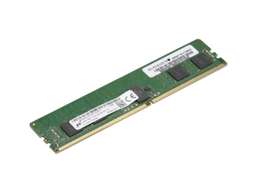 Оперативная память Supermicro (Micron) 16GB 288-Pin DDR4 3200 (PC4-25600) Server Memory (MEM-DR416MB-ER32) — фото 1