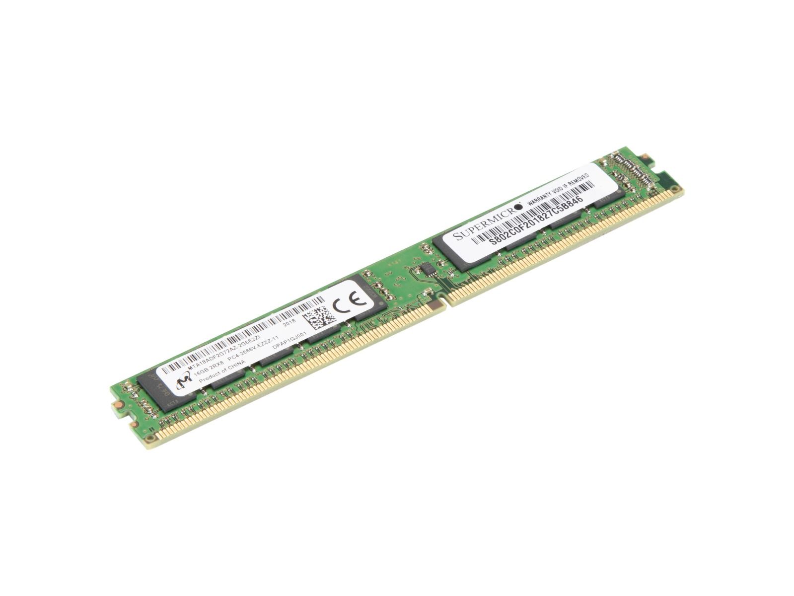 Оперативная память Supermicro 16GB 288-Pin DDR4 2666 (PC4 21300) Server Memory (MEM-DR416L-CV03-EU26) — фото 1