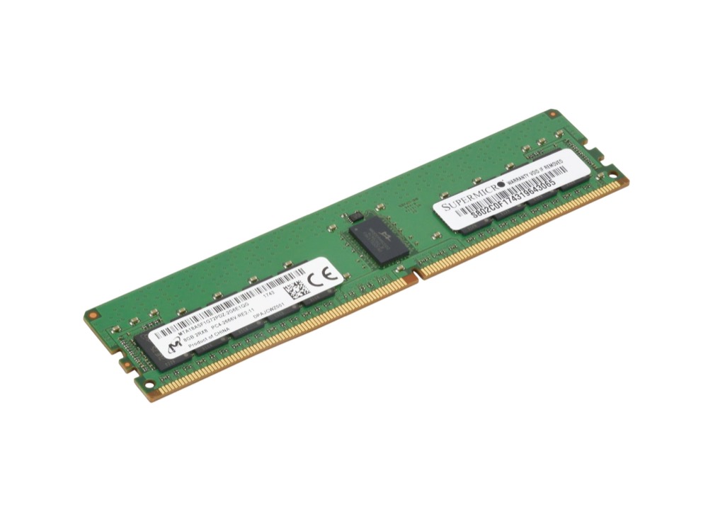 Оперативная память Supermicro (Micron) 8GB 288-Pin DDR4 2666 (PC4-21300) Server Memory (MEM-DR480LB-ER26) — фото 1